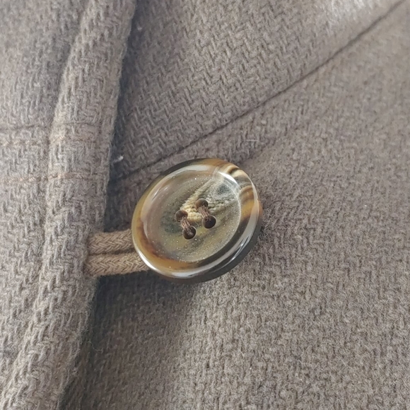 💚J.Crew Stadium Cloth Nello Gori Wool Coat Hood - Picture 14 of 16